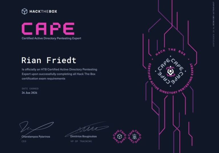 HTB CAPE Review: I Passed the Final Boss, Then the Second Phase Started